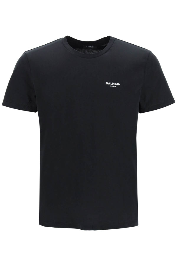 Balmain Black Cotton T-shirt - Men