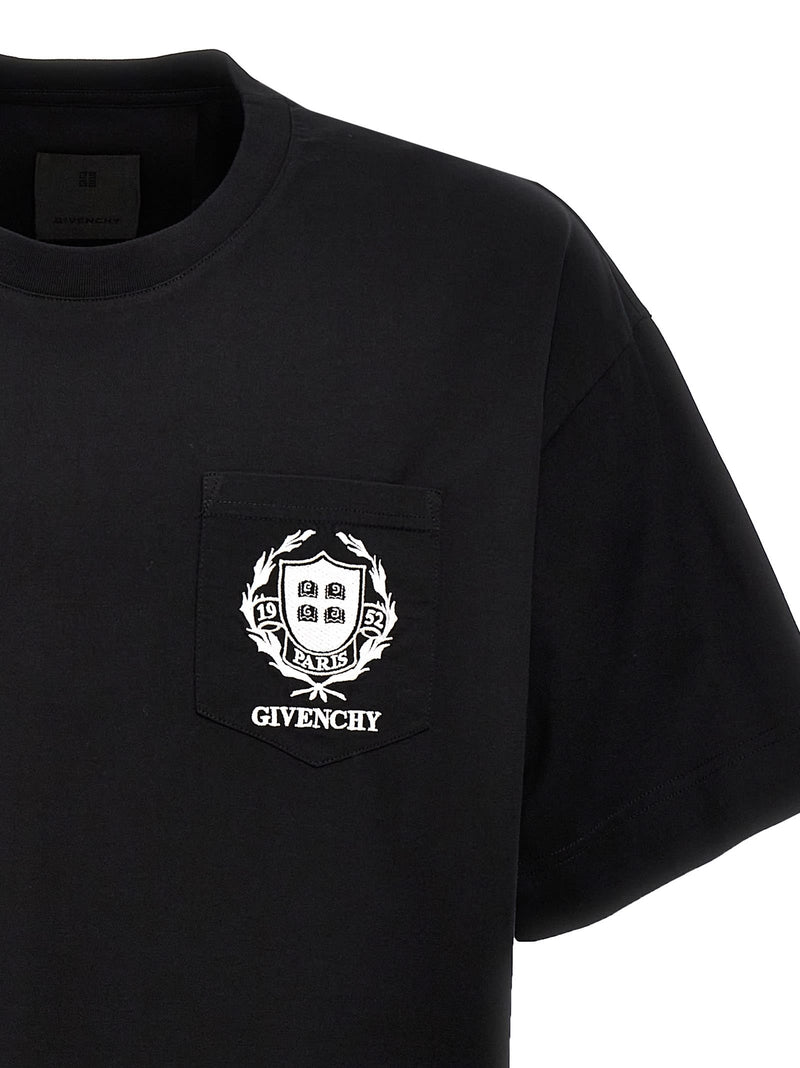 Givenchy Logo Embroidery T-shirt - Men