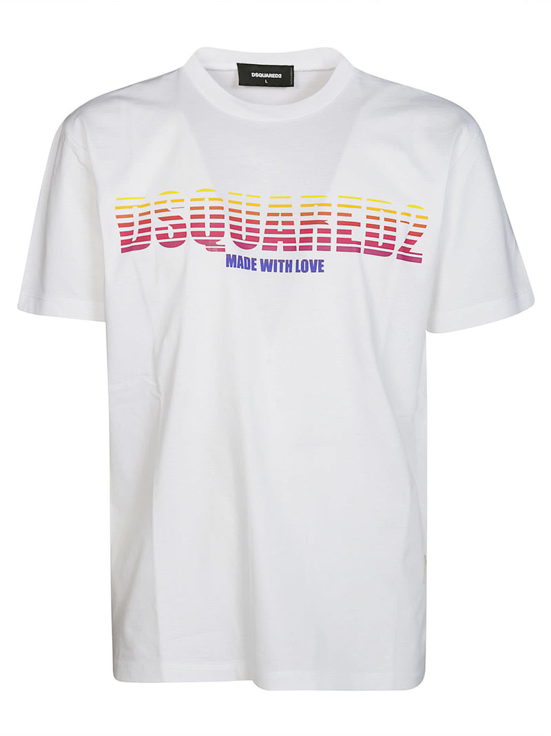 Dsquared2 Ts Mm Logo Cool Fit - Men