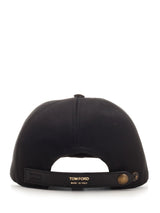 Tom Ford Black Cap With Logo - Men - Piano Luigi