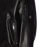 Versace Leather Bomber Jacket - Men