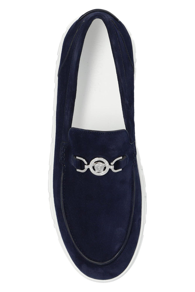 Versace Suede Loafers - Men