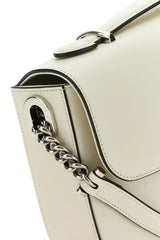 Gucci Ivory Leather Small Petite Gg Handbag - Women - Piano Luigi