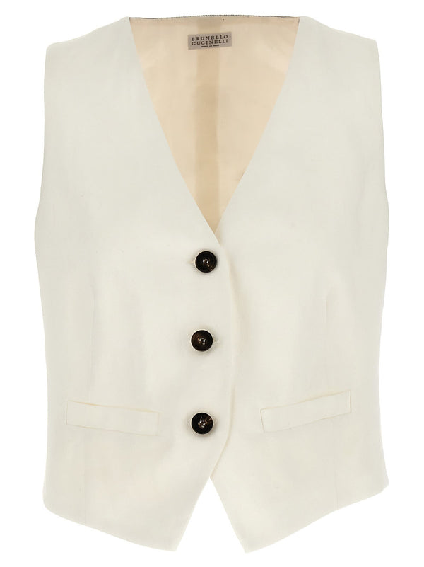 Brunello Cucinelli Viscose Vest - Women