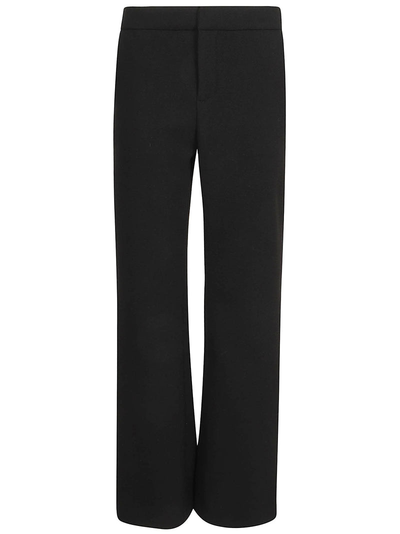 Balmain Double Crepe Flare Pants - Women