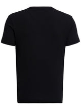 Tom Ford Black Stretch Cotton V-neck T-shirt - Men - Piano Luigi