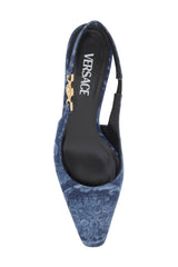 Versace Medusa 95 Barocco Slingback Pumps - Women