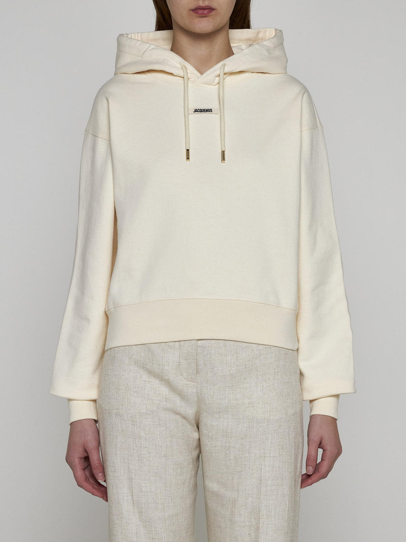 Jacquemus Gros Grain Cotton Hoodie - Women