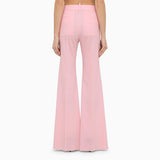 Dsquared2 Pink Wool-blend Palazzo Trousers - Women