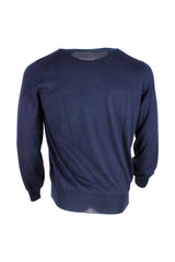 Brunello Cucinelli Cashmere And Silk High V-neck Sweater - Men