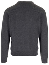 Versace Grey la Greca Sweater - Men