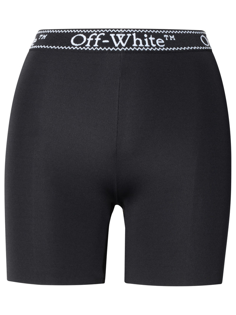 Off-White Black Polyamide Blend Shorts - Women