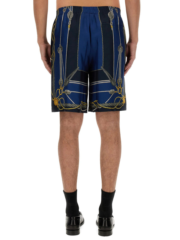 Versace Twill Bermuda Shorts - Men