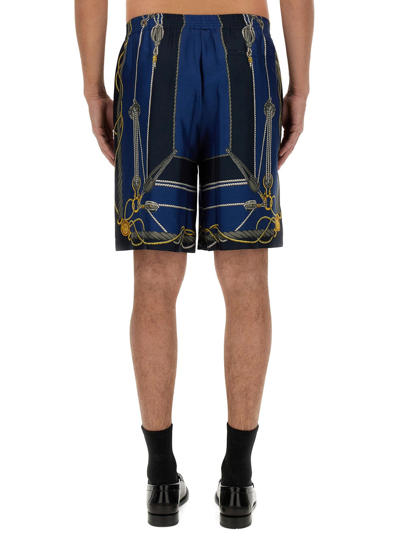 Versace Twill Bermuda Shorts - Men