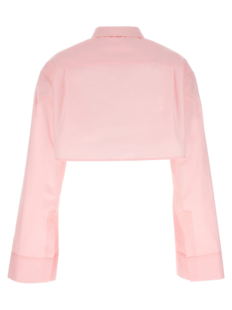 Loewe Cropped Cotton Shirt - Women