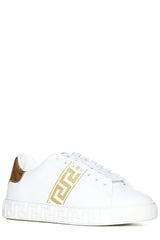 Versace Logo Patch Low-top Sneakers - Women