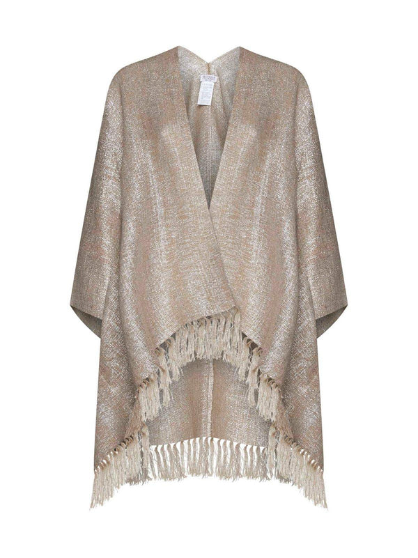 Brunello Cucinelli Fringed Cape - Women