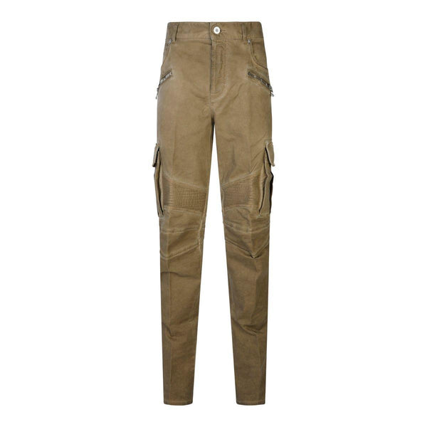 Balmain Zip Detailed Tapered Leg Trousers - Men