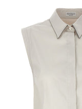 Brunello Cucinelli monile Sleeveless Shirt - Women