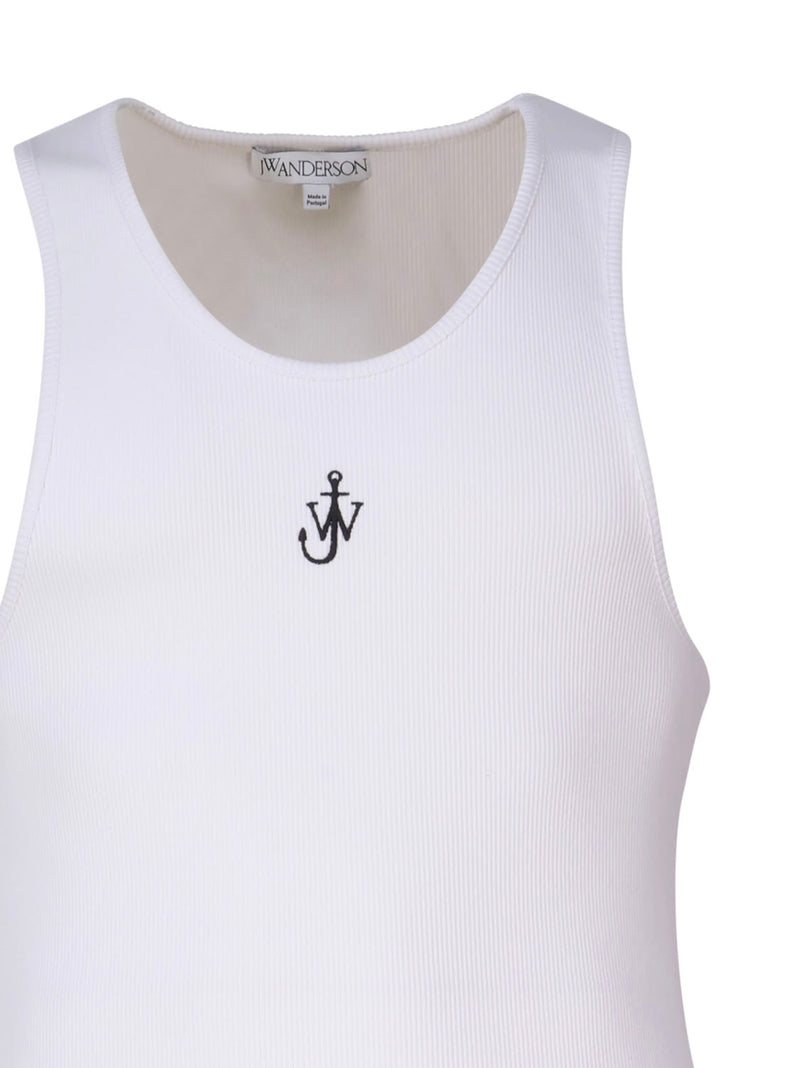 J.W. Anderson Anchor Tank Top With Embroidery - Men