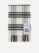 Burberry Check Wool Scarf - Men - Piano Luigi