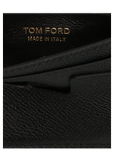 Tom Ford Logo Card Holder - Men - Piano Luigi