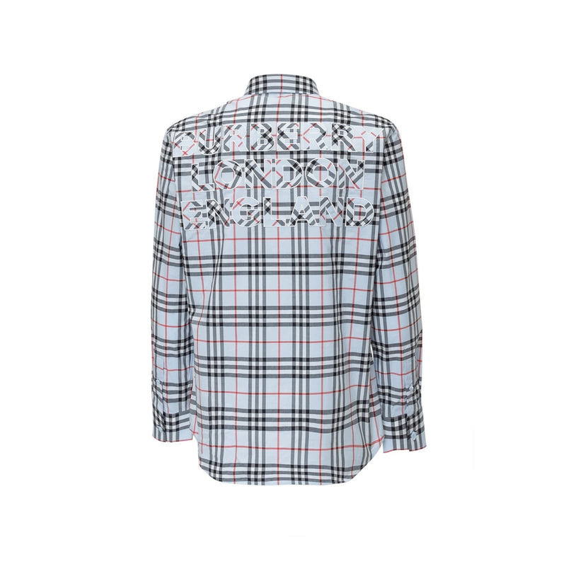 Burberry Checked Cotton Shirt - Men