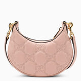 Gucci Pink Quilted Gg Mini Bag - Women