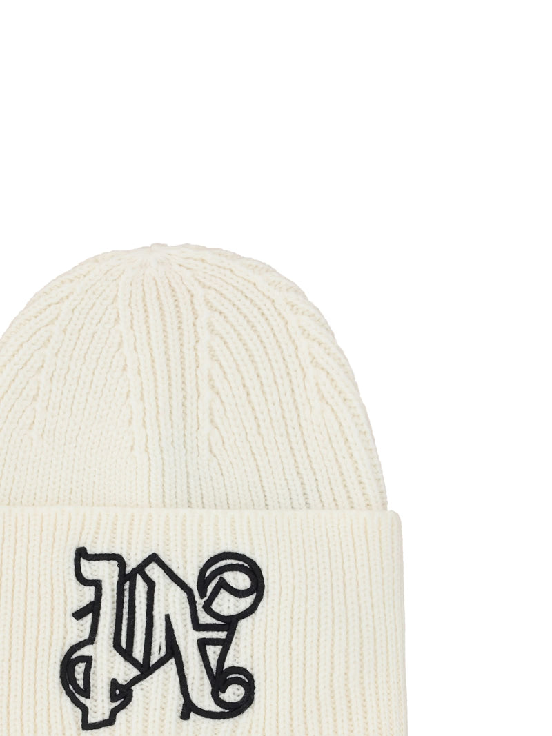 Palm Angels Monogram Beanie - Men