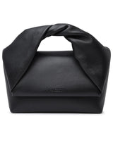 J.W. Anderson Black Leather Twister Midi Bag - Women - Piano Luigi