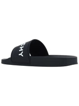 Givenchy Logo Detail Rubber Slides - Women