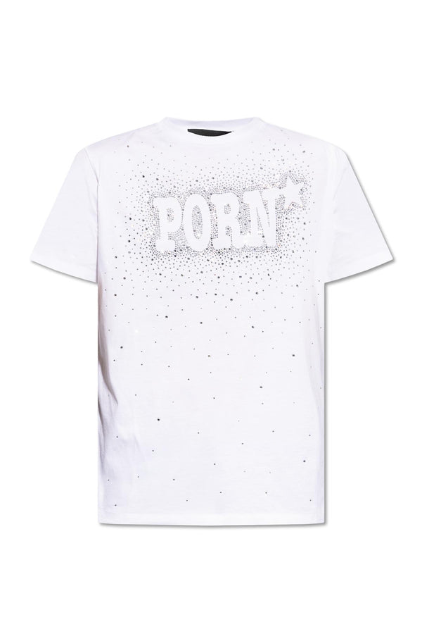 Dsquared2 T-shirt With Sparkling Crystals - Men
