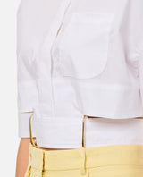 Jacquemus Croppped Cotton Shirt - Women