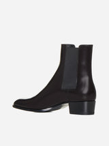 Saint Laurent Wyatt Leather Chelsea Boots - Men