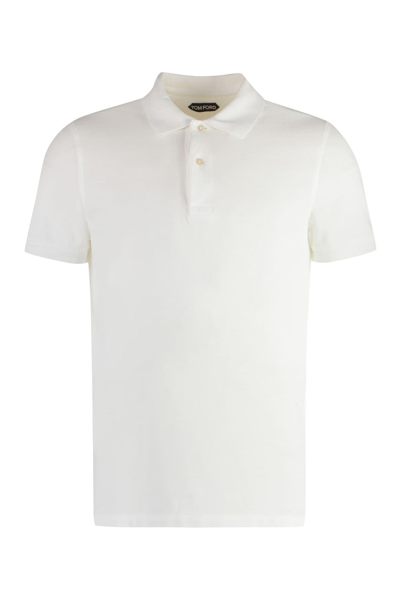 Tom Ford Cotton-piqué Polo Shirt - Men - Piano Luigi