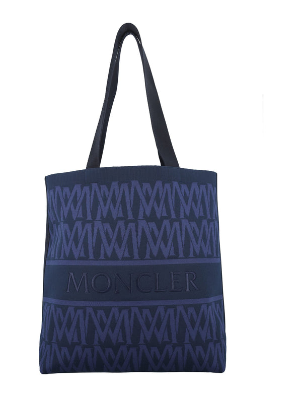 Moncler Monogram Knit Tote Bag - Men