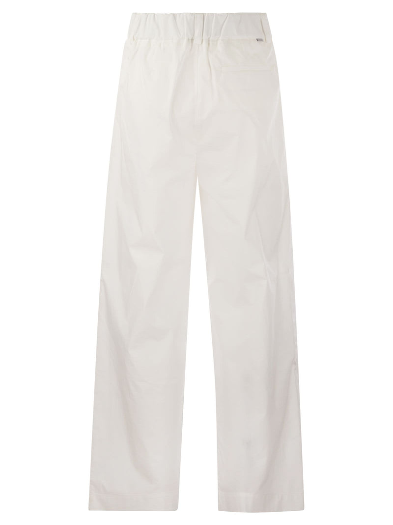 Woolrich Cotton Pleated Trousers - Women