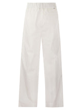 Woolrich Cotton Pleated Trousers - Women