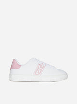 Versace Greca Faux Leather Sneakers - Women