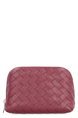 Bottega Veneta Leather Wash Bag - Women