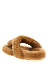 Loewe Shearling Sandals - Women