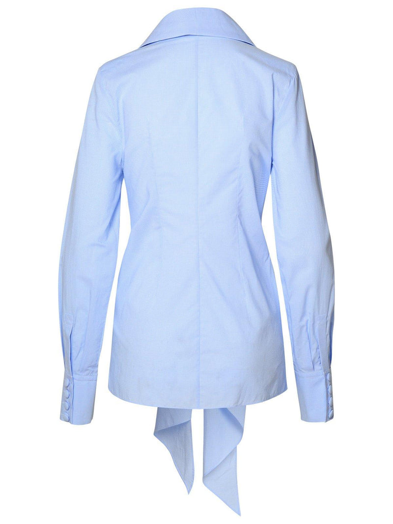 Balmain Poplin Knotted Shirt - Women