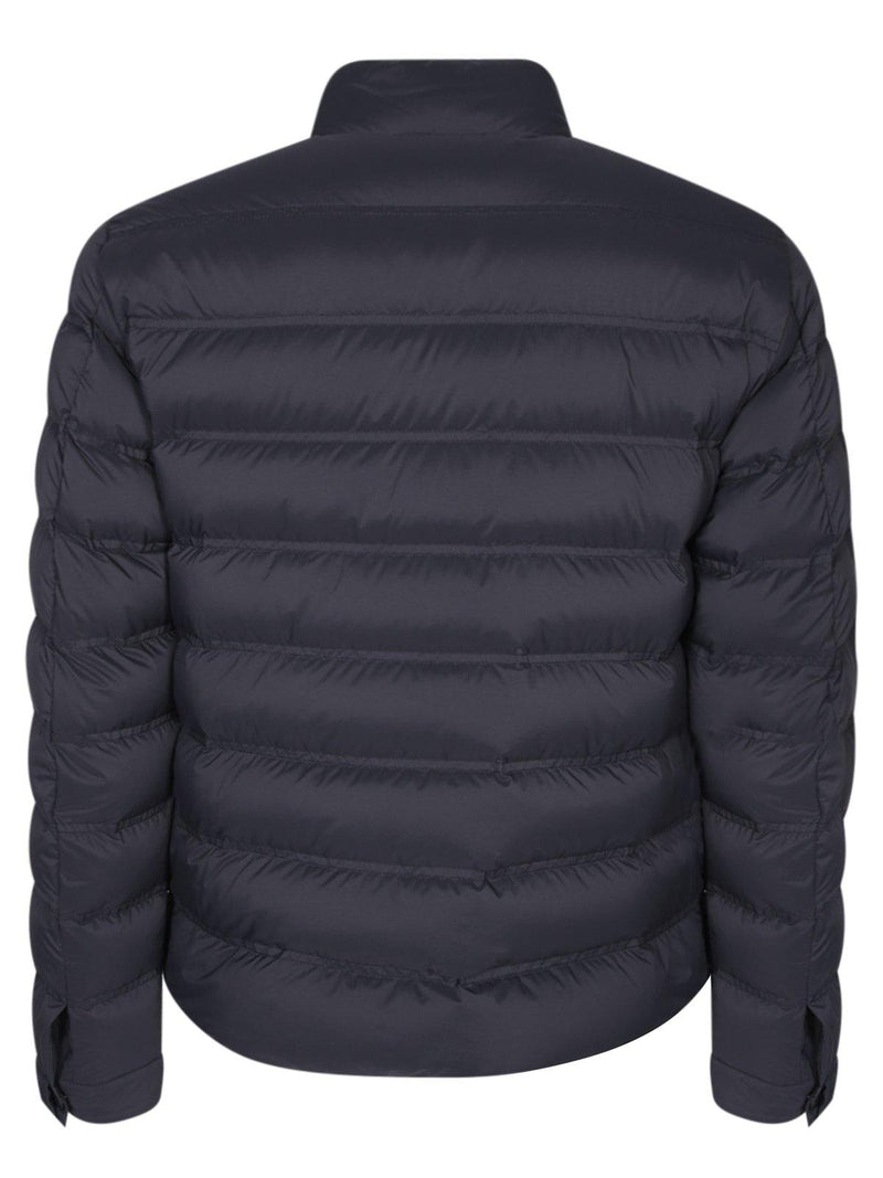 Moncler Logo Detailed Zip-up Padded Jacket - Men