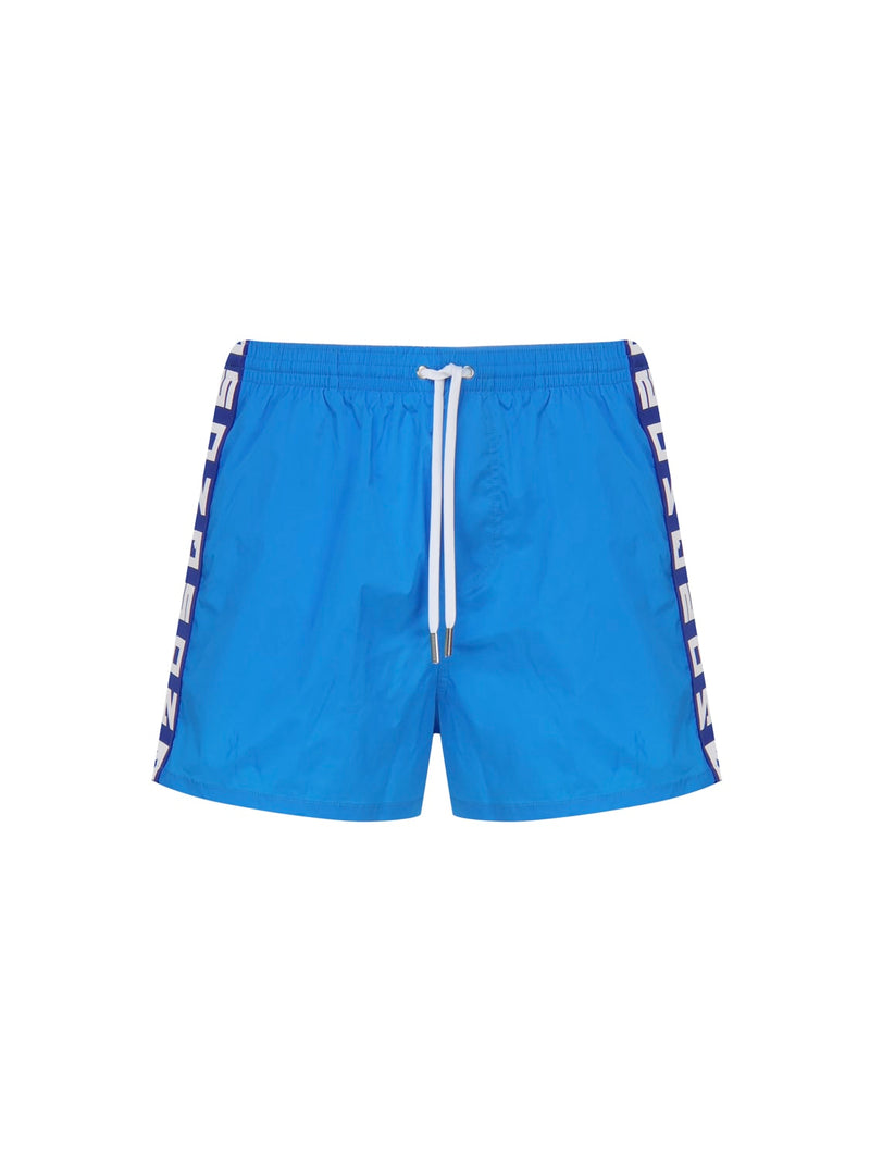 Dsquared2 Midi Boxer Swimsuit With Logo - Men