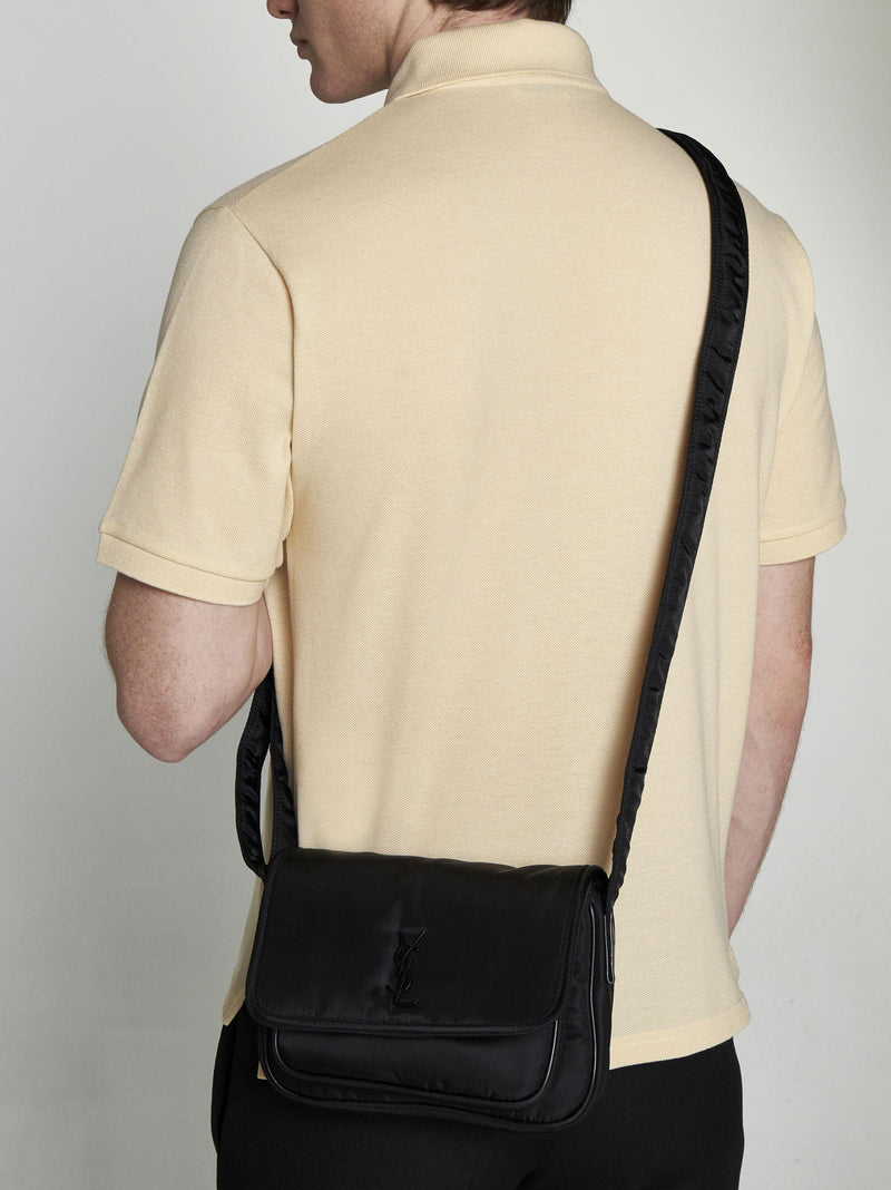 Saint Laurent Niki Small Nylon Messenger Bag - Men