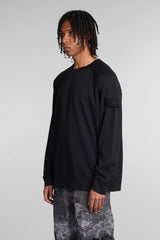 Stone Island Sweatshirt In Black Cotton - Men