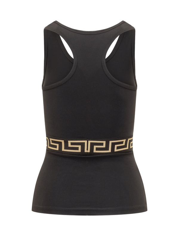 Versace Top With Medusa - Women