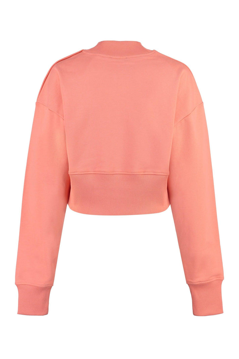 Balmain Cotton Crew-neck Sweatshirt - Women - Piano Luigi