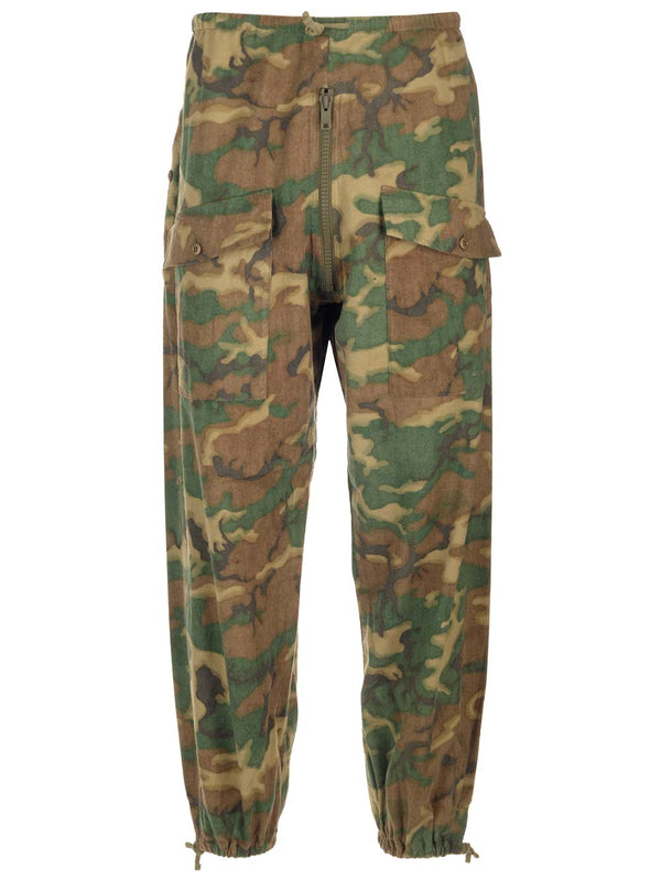 Givenchy Camouflage Cargo Trousers - Men