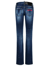 Dsquared2 Blue Cotton Jeans - Women